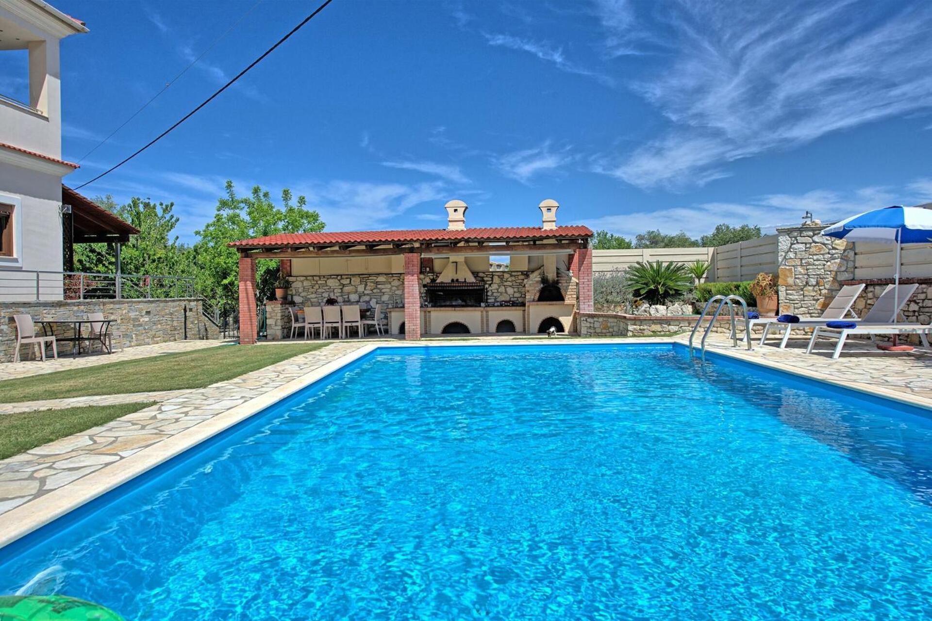 Acharavi Beach Villa By Posarellivillas Eksteriør billede