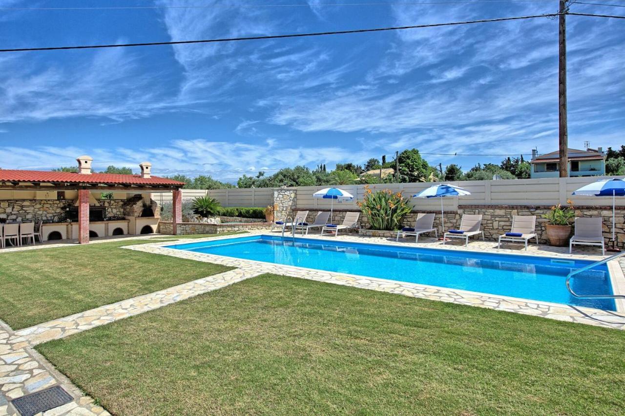 Acharavi Beach Villa By Posarellivillas Eksteriør billede